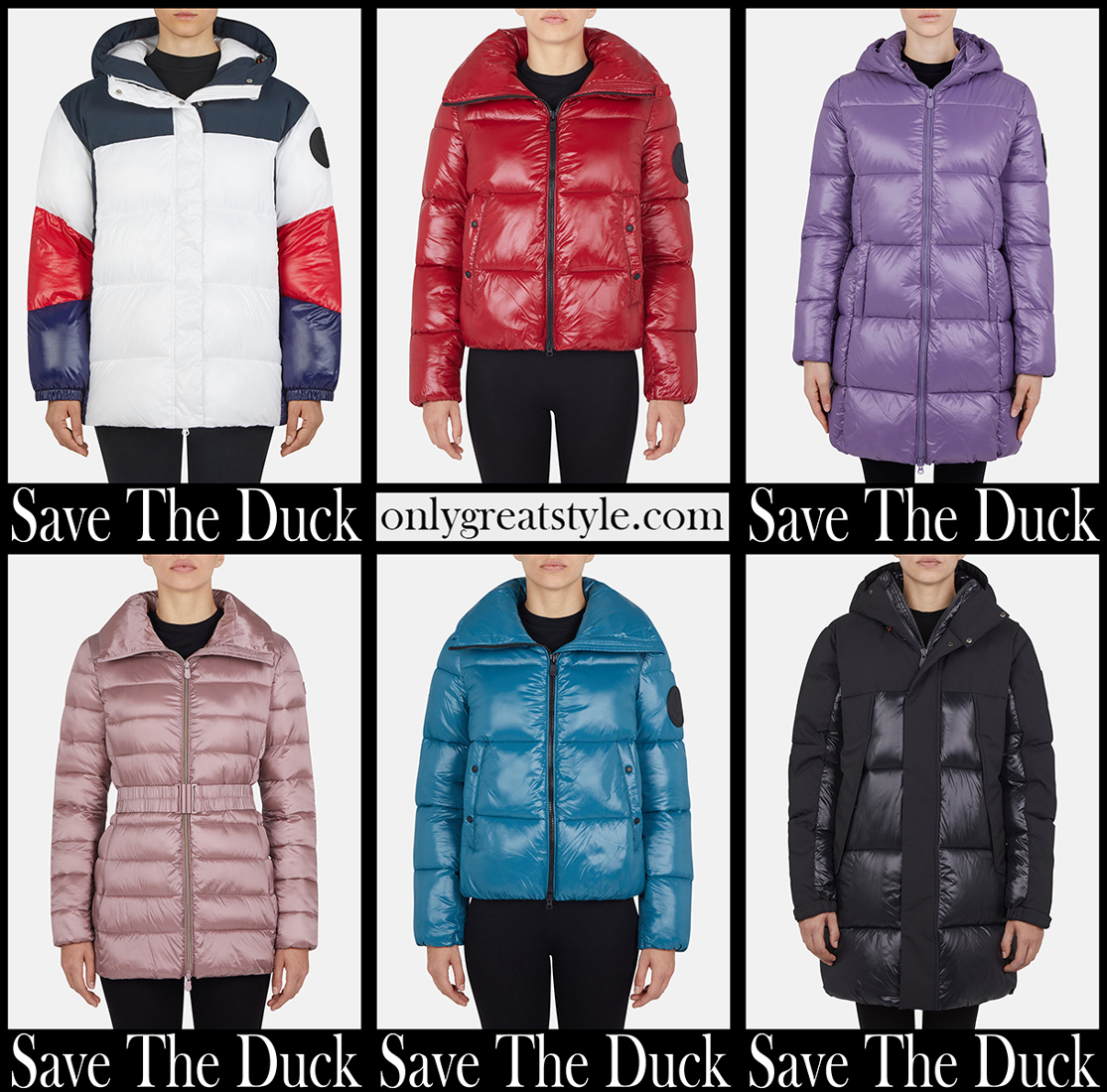 Save The Duck jackets 20 2021 fall winter womens clothing Save The Duck jackets 20 2021 fall winter womens clothing