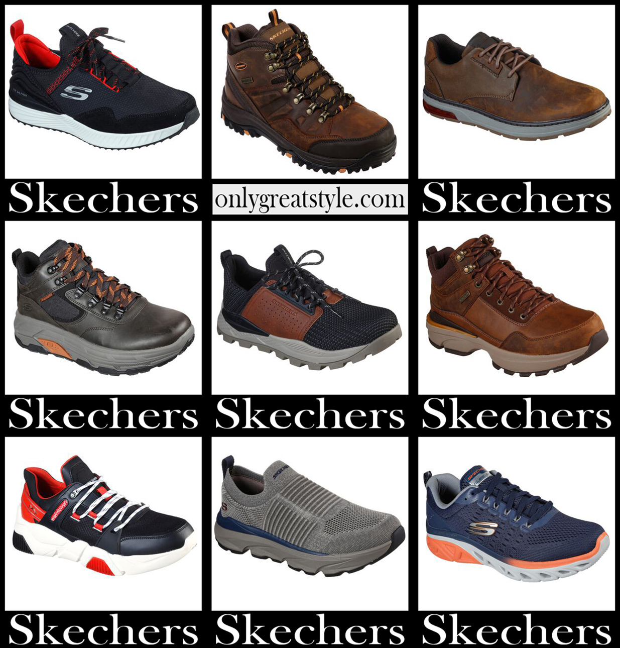 skechers mens footwear