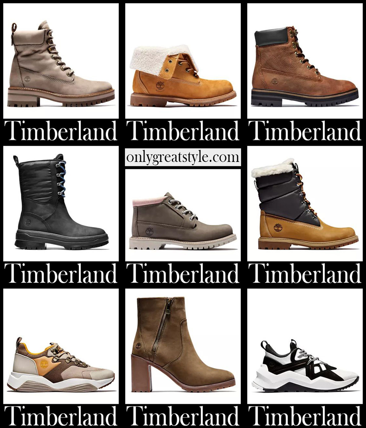Timberland shoes 20 2021 fall winter womens footwear