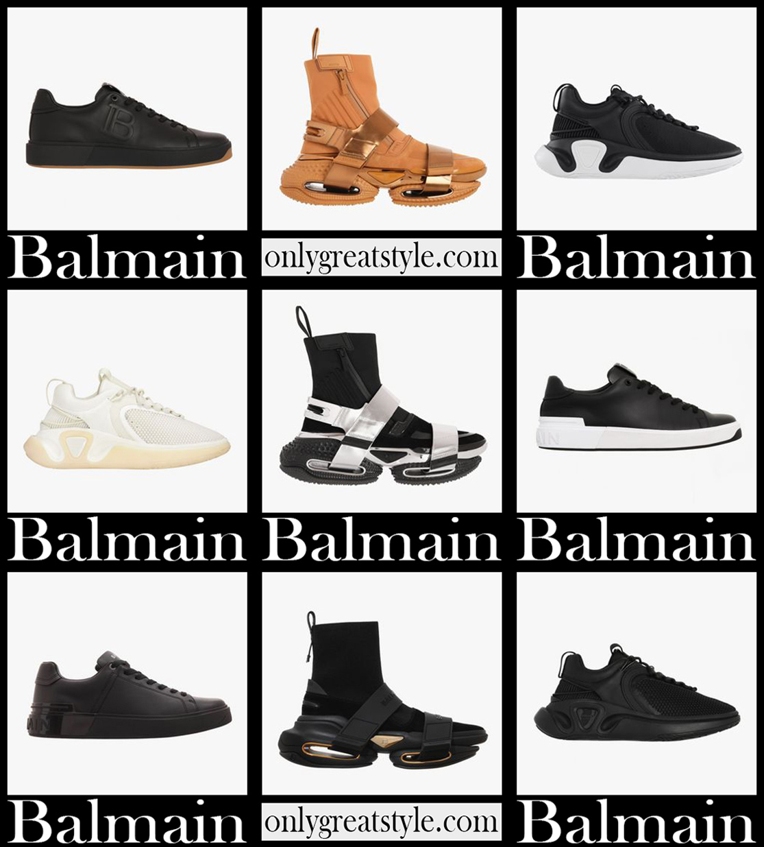 Balmain sneakers 2021 new arrivals mens shoes