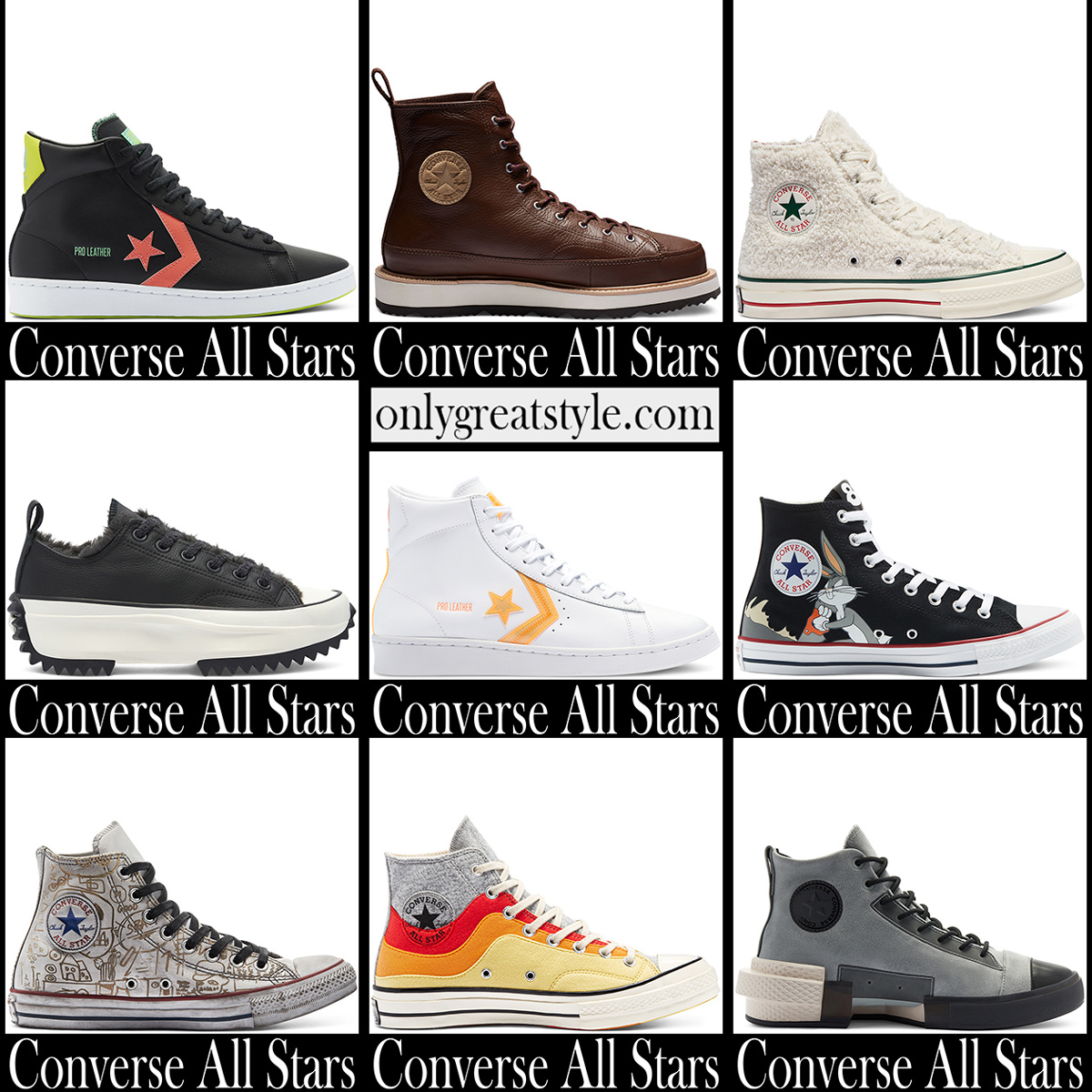 Converse sneakers 2021 new arrivals men's All Stars