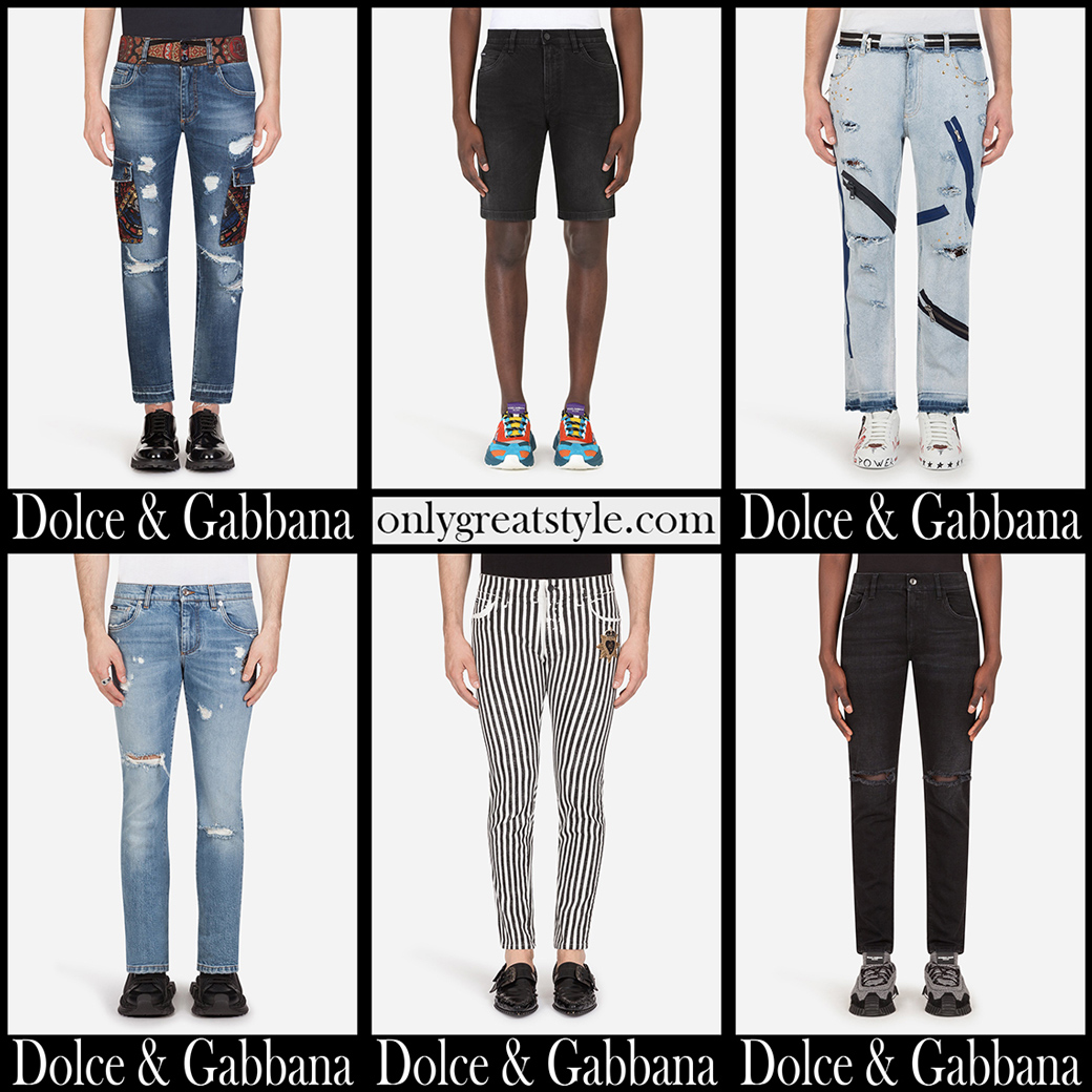 Dolce Gabbana jeans 2021 new arrivals mens fall winter
