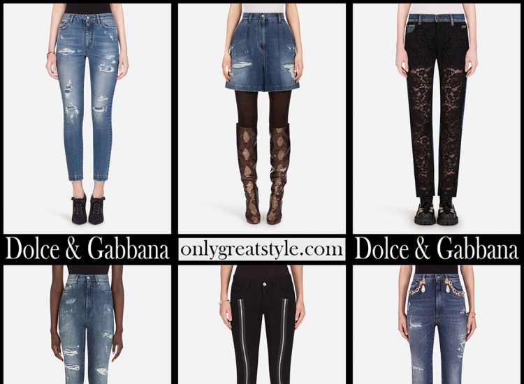Dolce Gabbana jeans 2021 new arrivals womens fall winter