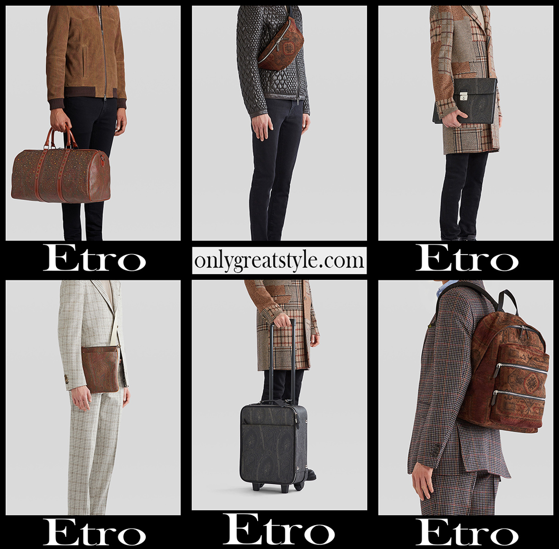 Etro bags 2021 new arrivals mens handbags