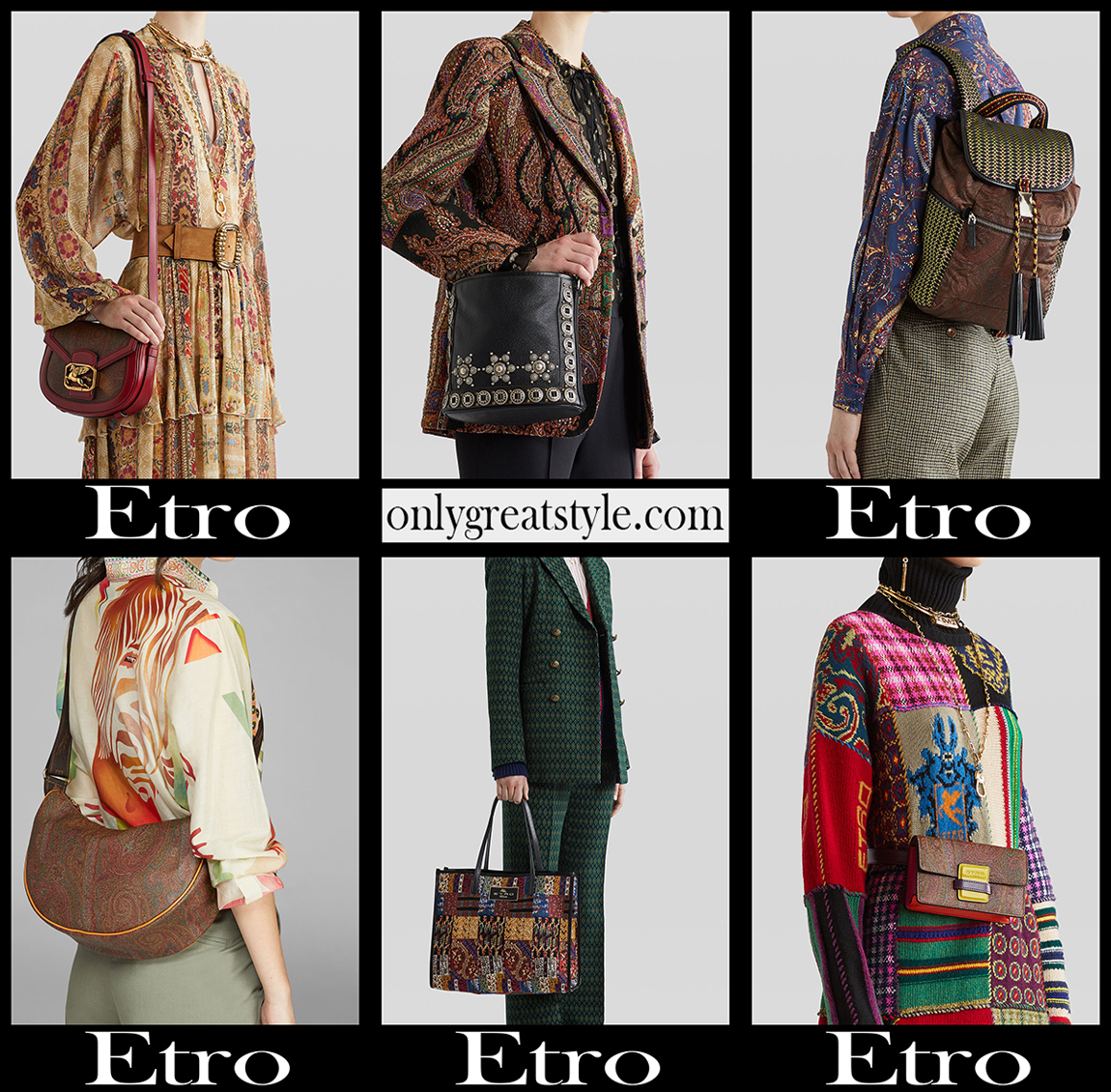 Etro bags 2021 new arrivals womens handbags