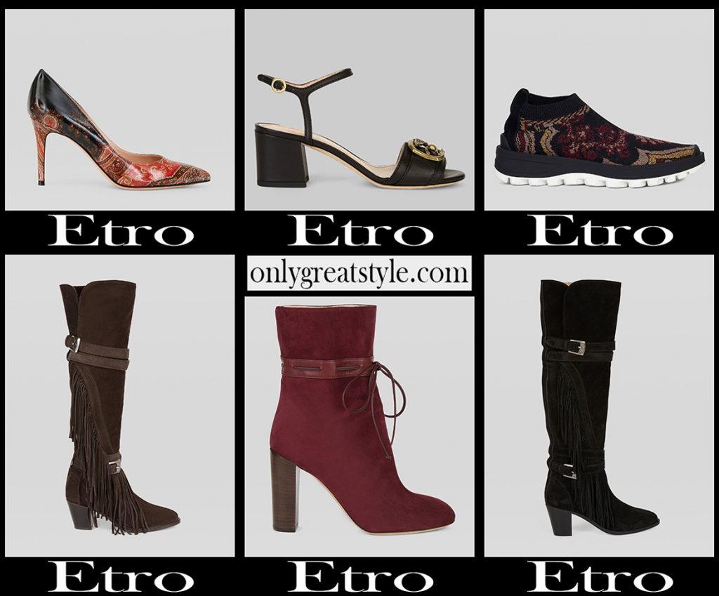 Etro shoes 2021 new arrivals women's footwear