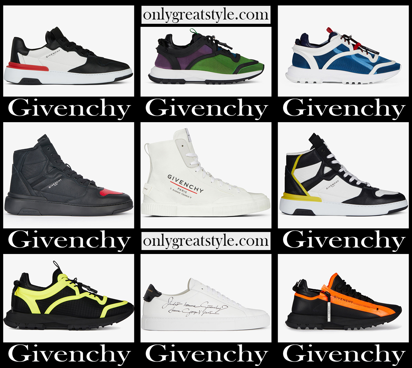 Givenchy sneakers 2021 new arrivals mens shoes