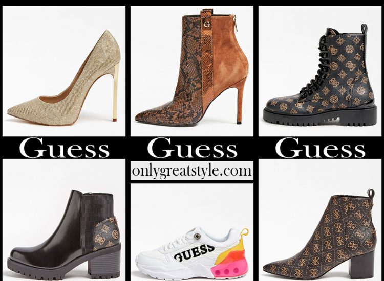 Guess shoes 2021 new arrivals womens fall winter