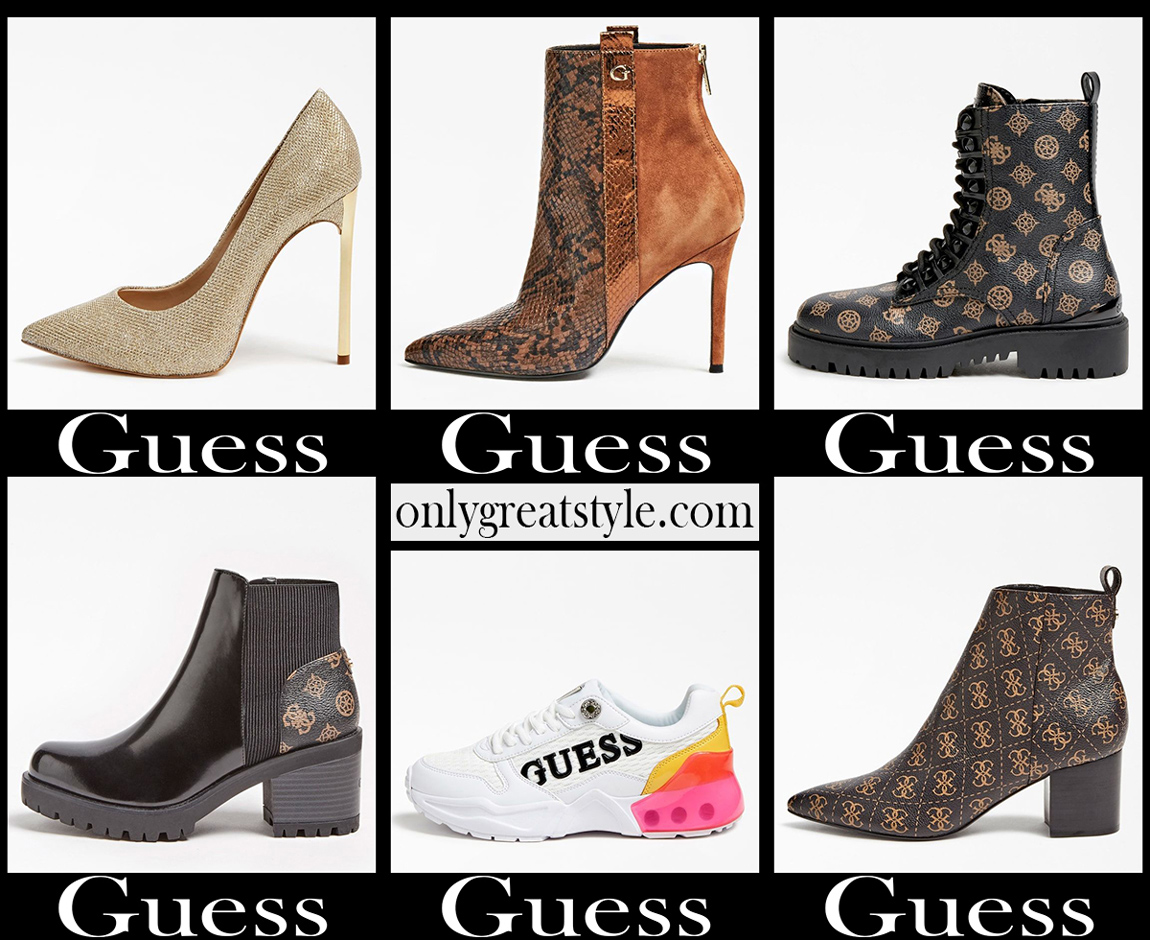 Guess shoes 2021 new arrivals womens fall winter