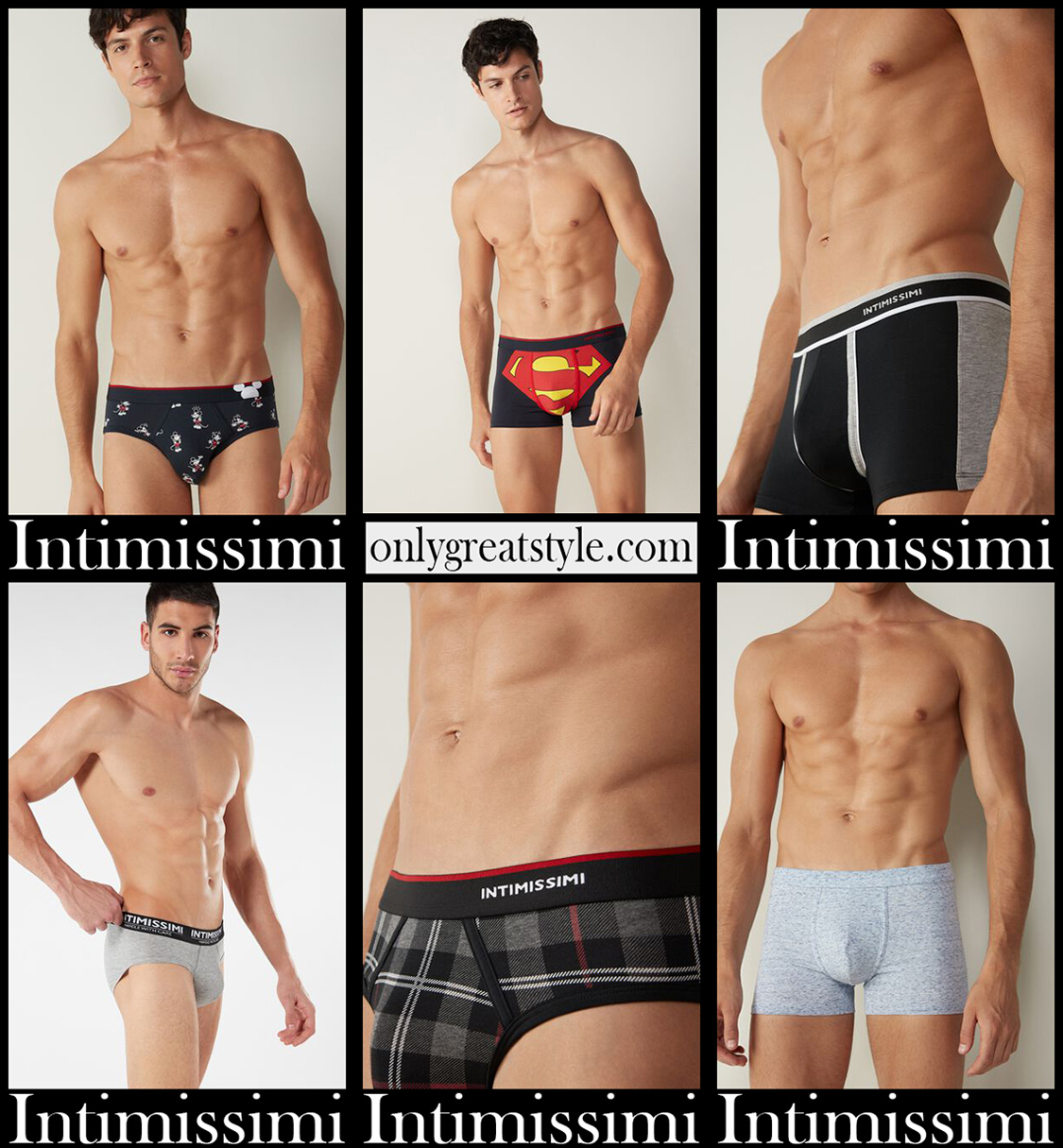 Intimissimi underwear 21 new arrivals mens boxers briefs