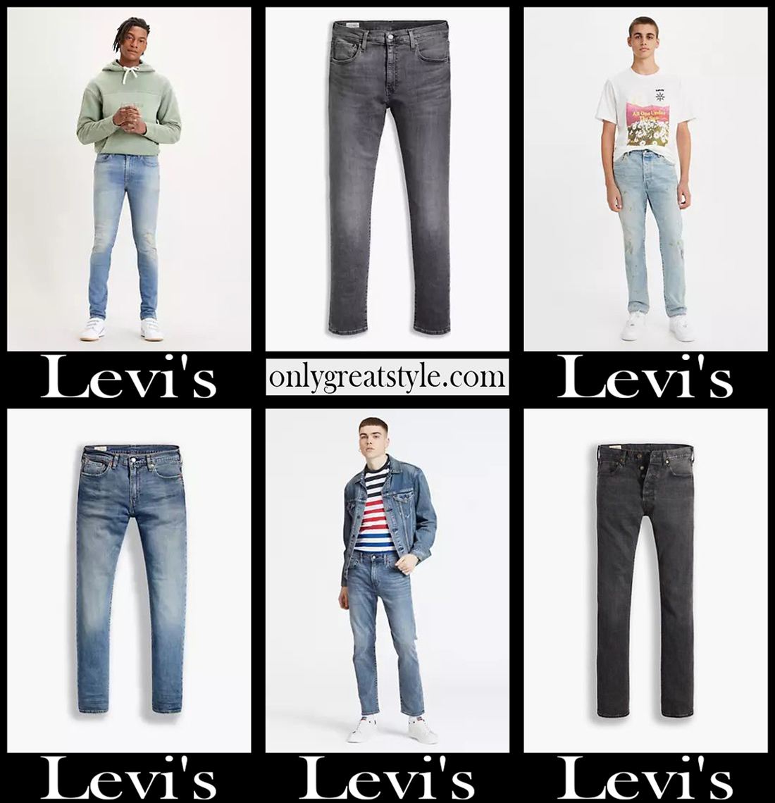 Levis jeans 2021 denim new arrivals mens clothing