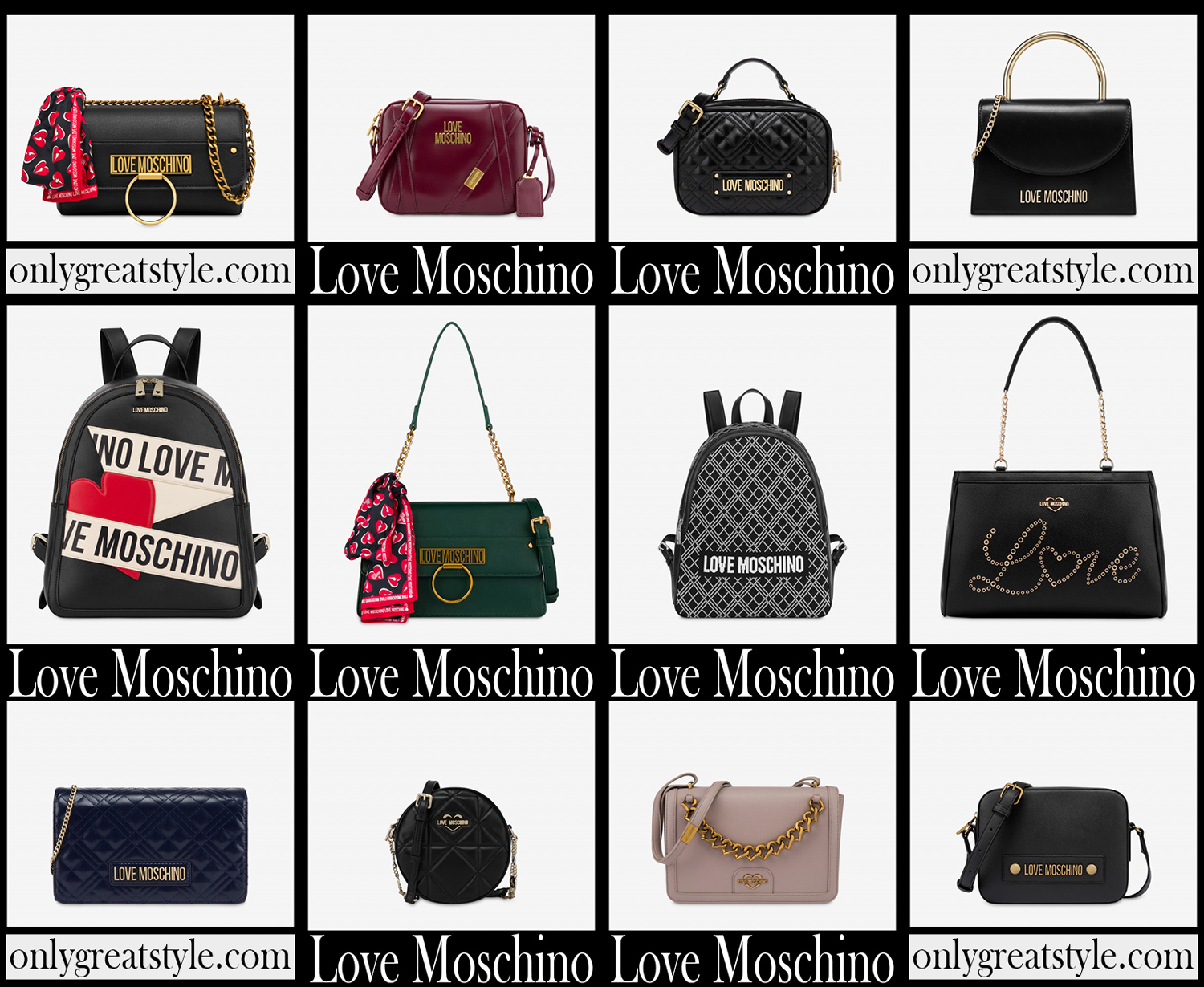 moschino bags new collection