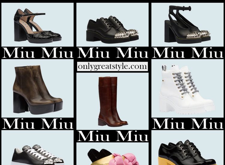 Miu Miu shoes 2021 new arrivals womens footwear