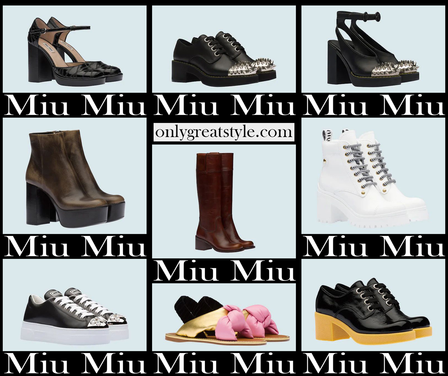 Miu Miu shoes 2021 new arrivals womens footwear