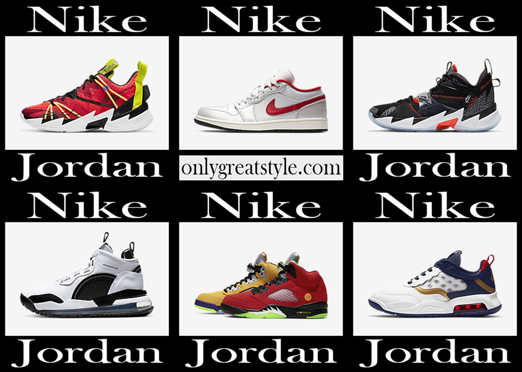 Nike Jordan shoes 2021 new arrivals mens fall winter