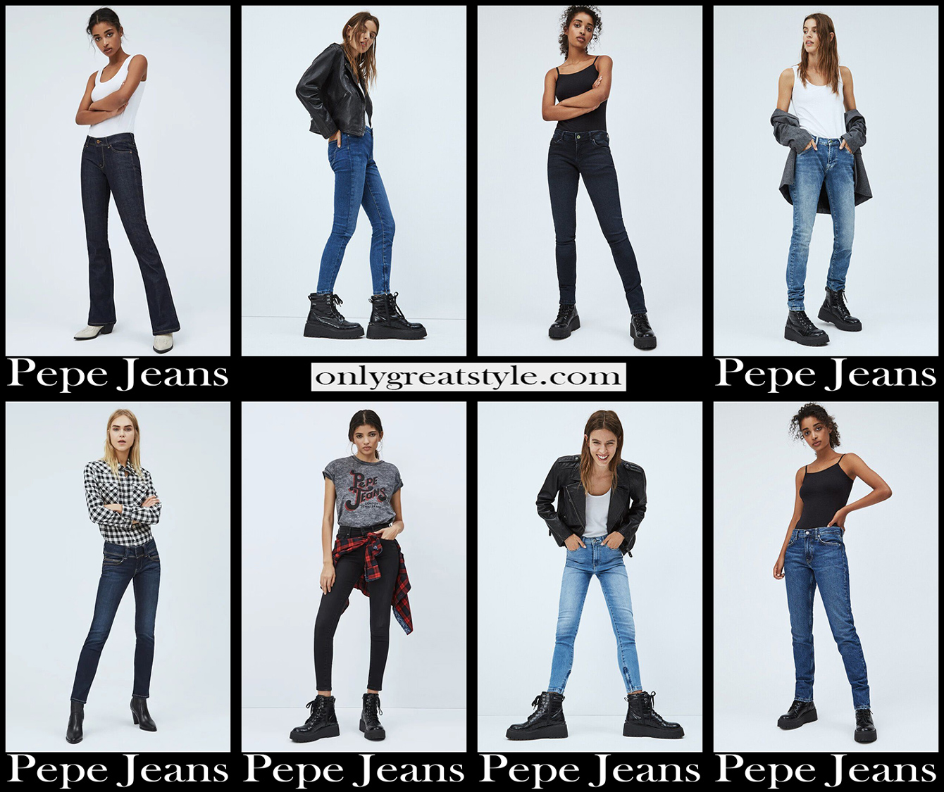 Pepe Jeans 2021 new arrivals womens clothing denim