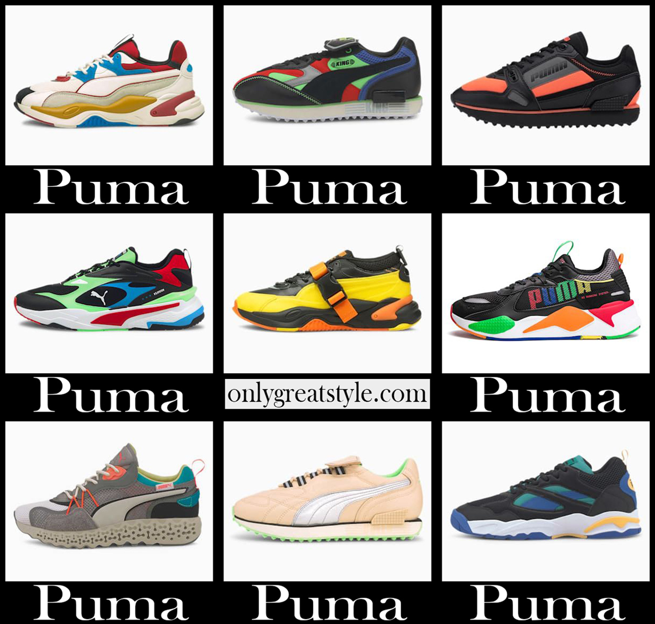Puma sneakers 2021 new arrivals womens shoes