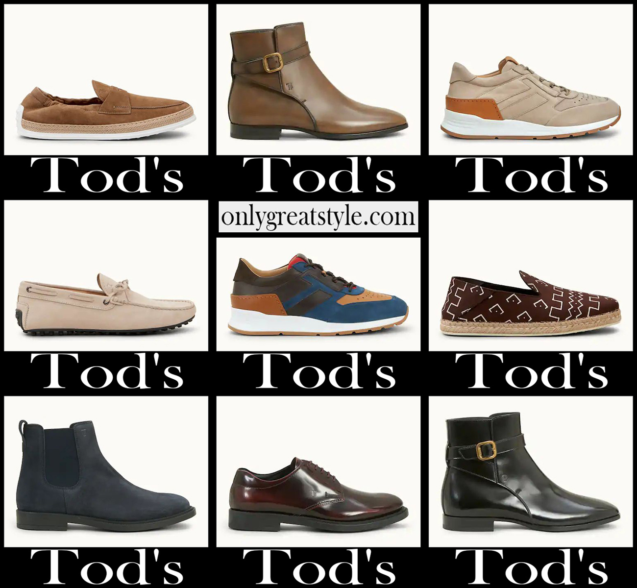 Tods shoes 2021 new arrivals mens footwear