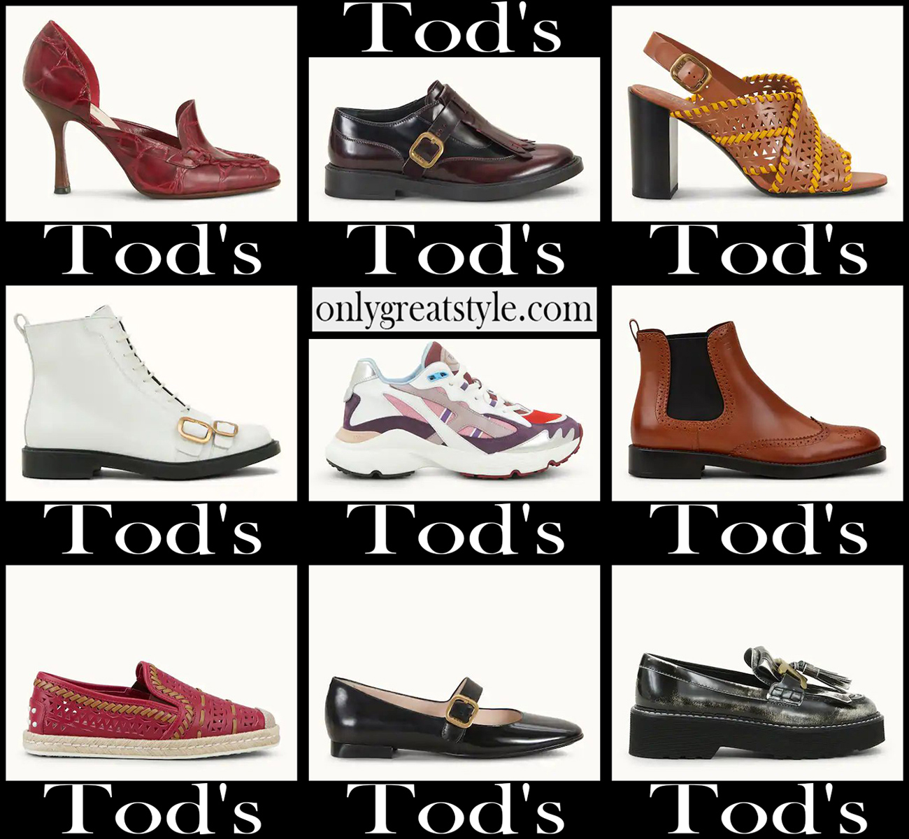 Tods shoes 2021 new arrivals womens footwear