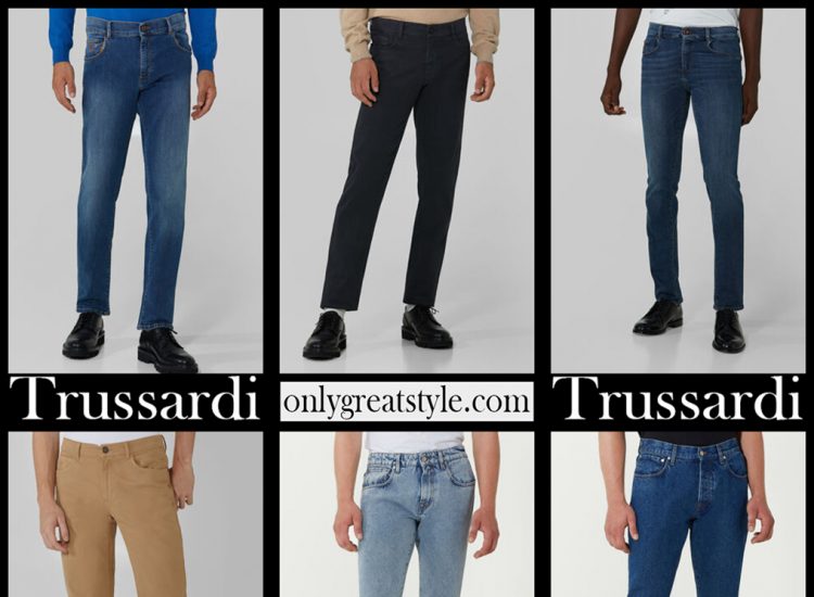 Trussardi jeans 2021 new arrivals mens clothing denim