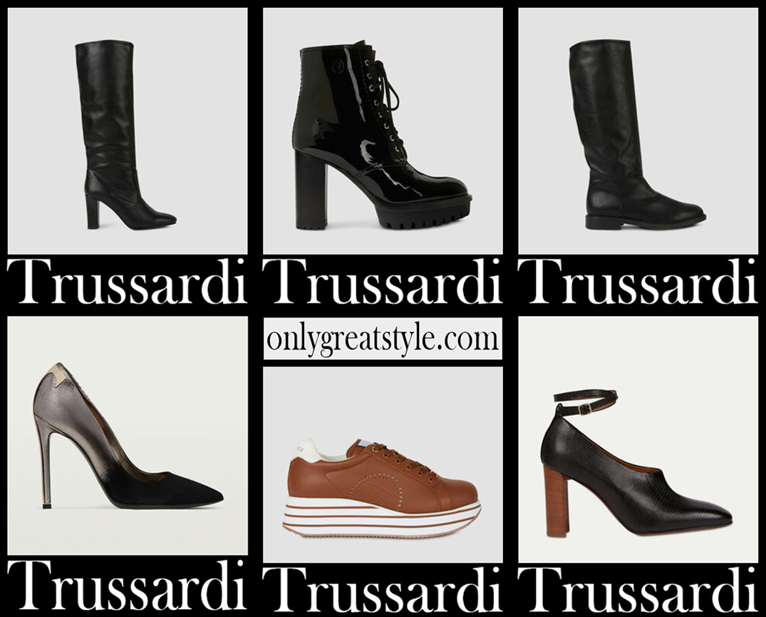 Trussardi shoes 2021 new arrivals womens footwear