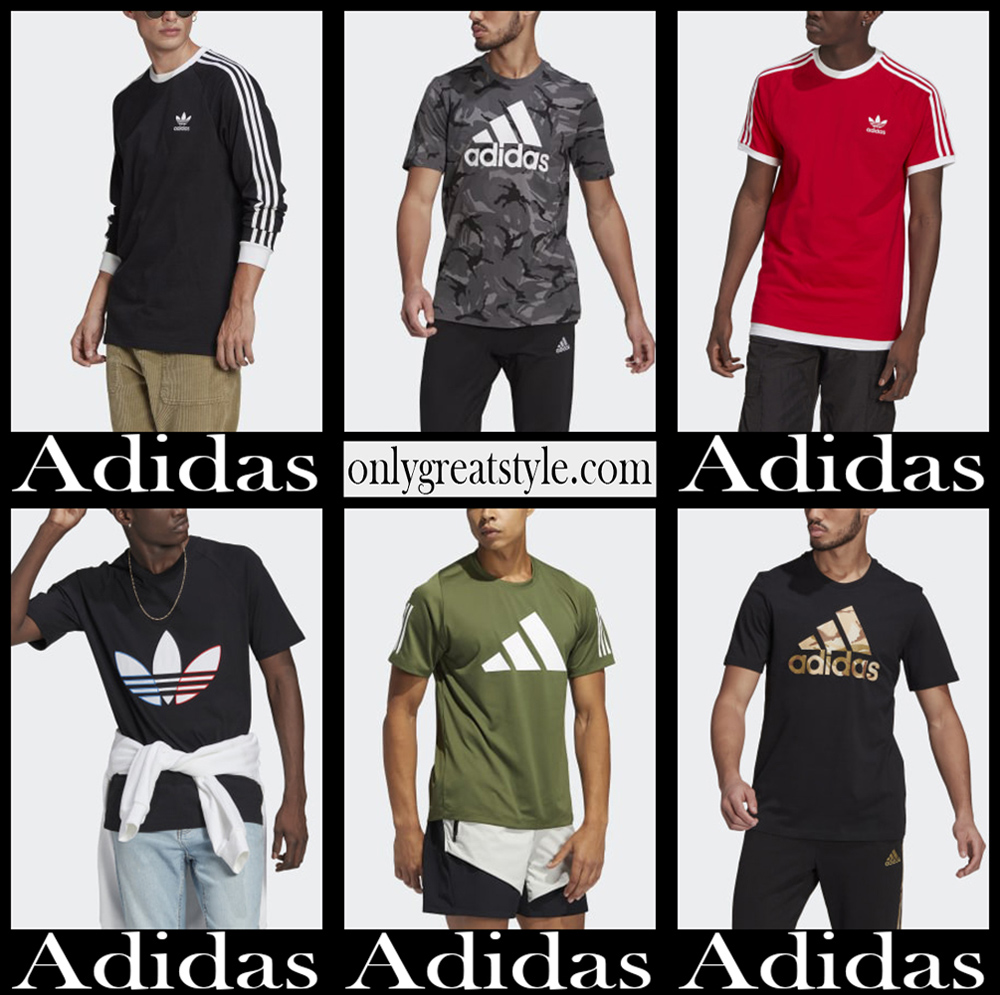 Adidas t shirts 2021 new arrivals mens clothing
