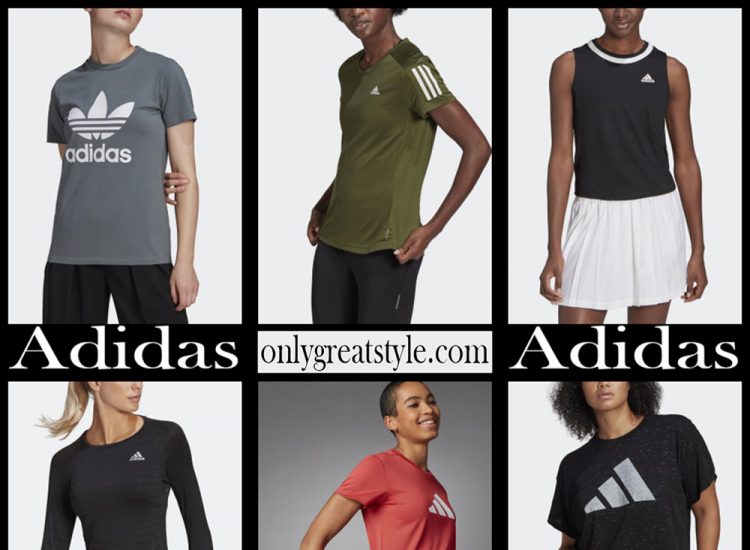 Adidas t shirts 2021 new arrivals womens clothing