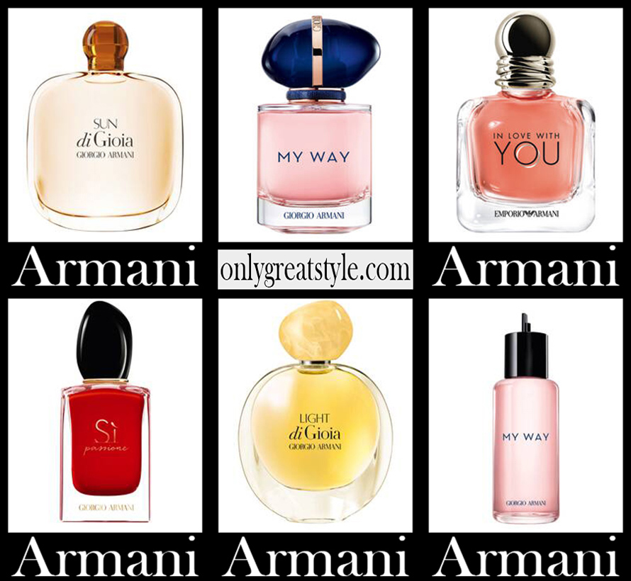 Armani perfumes 2021 new arrivals gift ideas for women