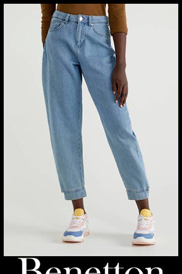 Benetton jeans 2021 new arrivals womens clothing denim 19