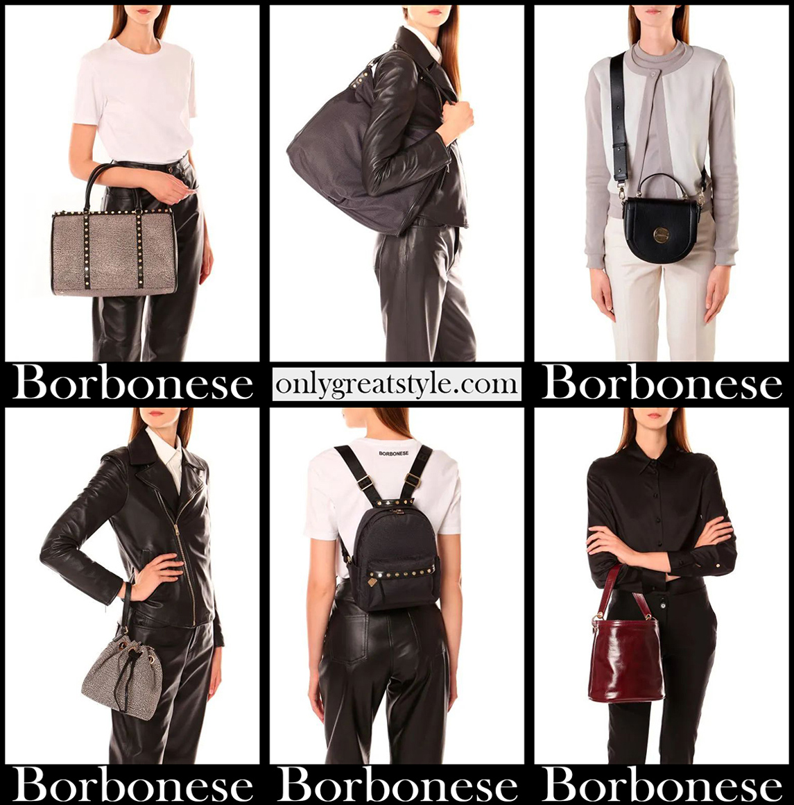 Borbonese bags 2021 new arrivals womens handbags