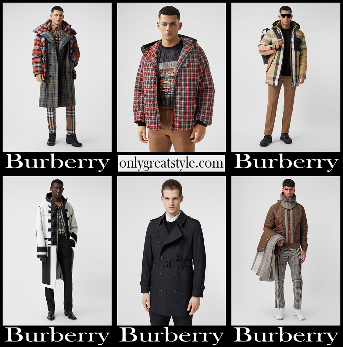 Burberry jackets 2021 new arrivals men's clothing