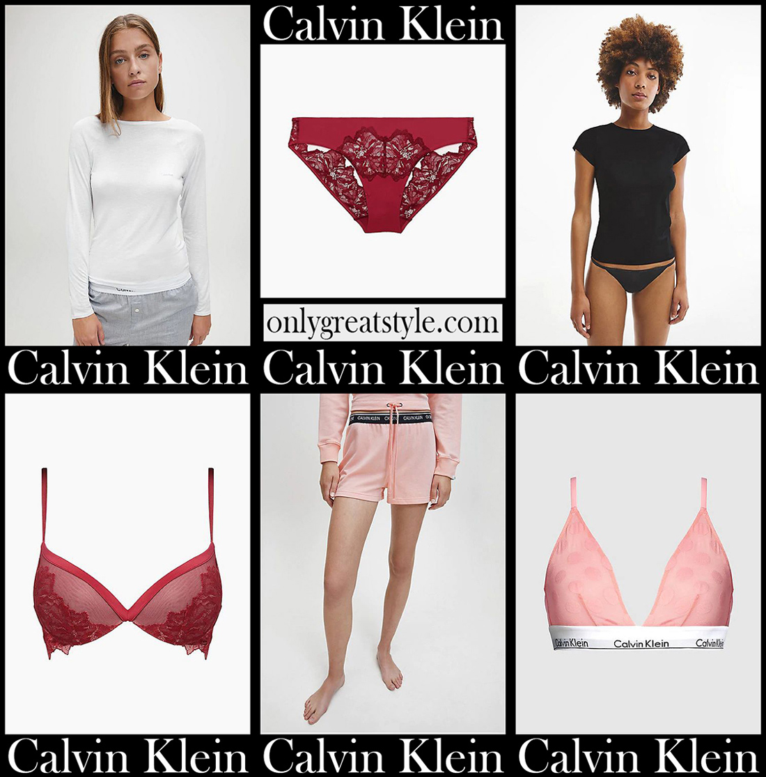 Calvin Klein underwear 21 new arrivals womens bras panties