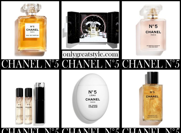 Chanel N°5 perfumes 2021 new arrivals gift ideas for women