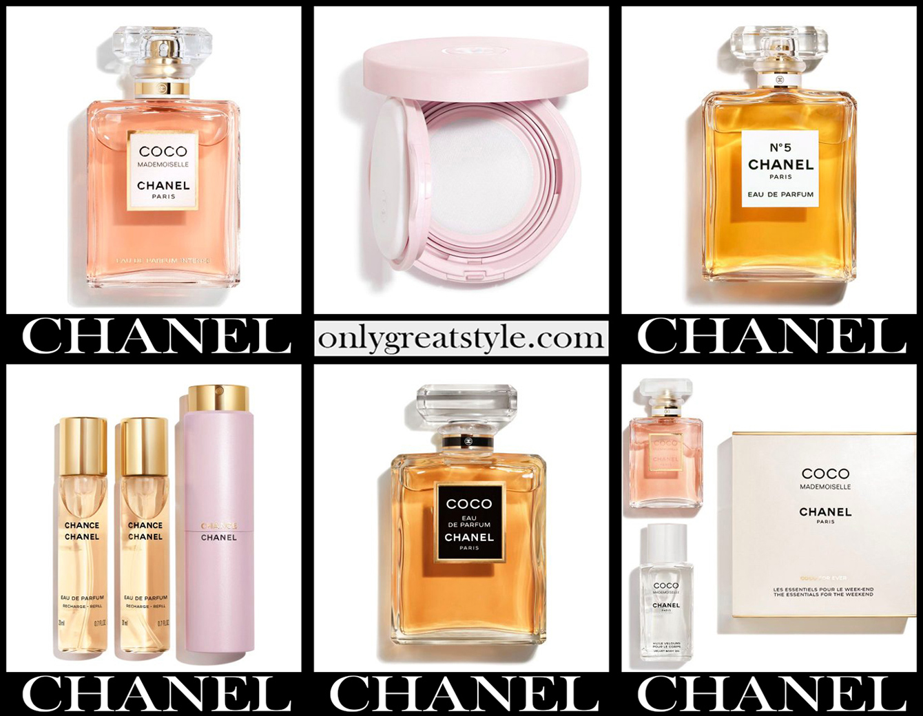 Chanel perfumes 2021 new arrivals gift ideas for women