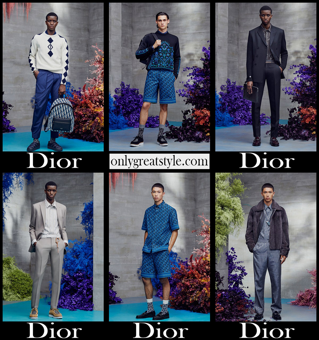 Dior new arrivals 2021 Resort mens clothing