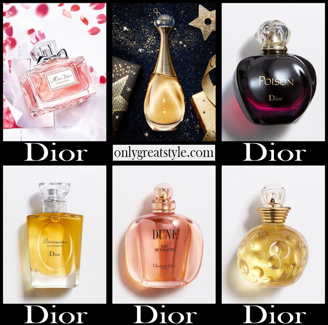Dior perfumes 2021 new arrivals gift ideas for women