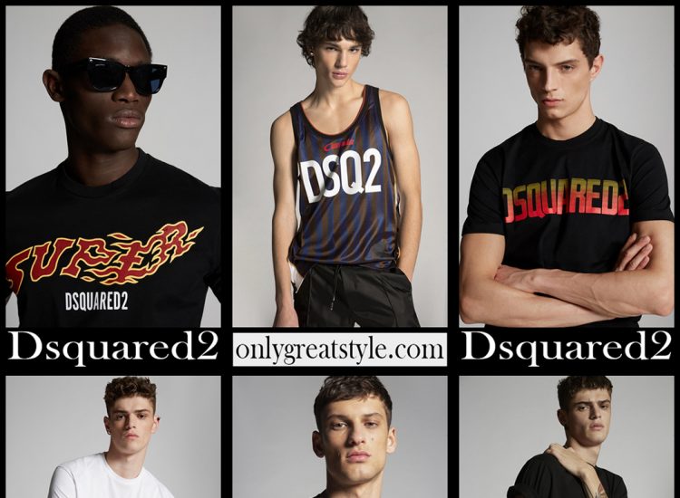 Dsquared2 t shirts 2021 new arrivals mens clothing
