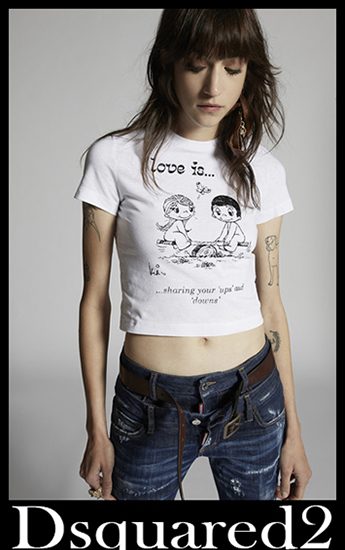 Dsquared2 t shirts 2021 new arrivals womens clothing 11