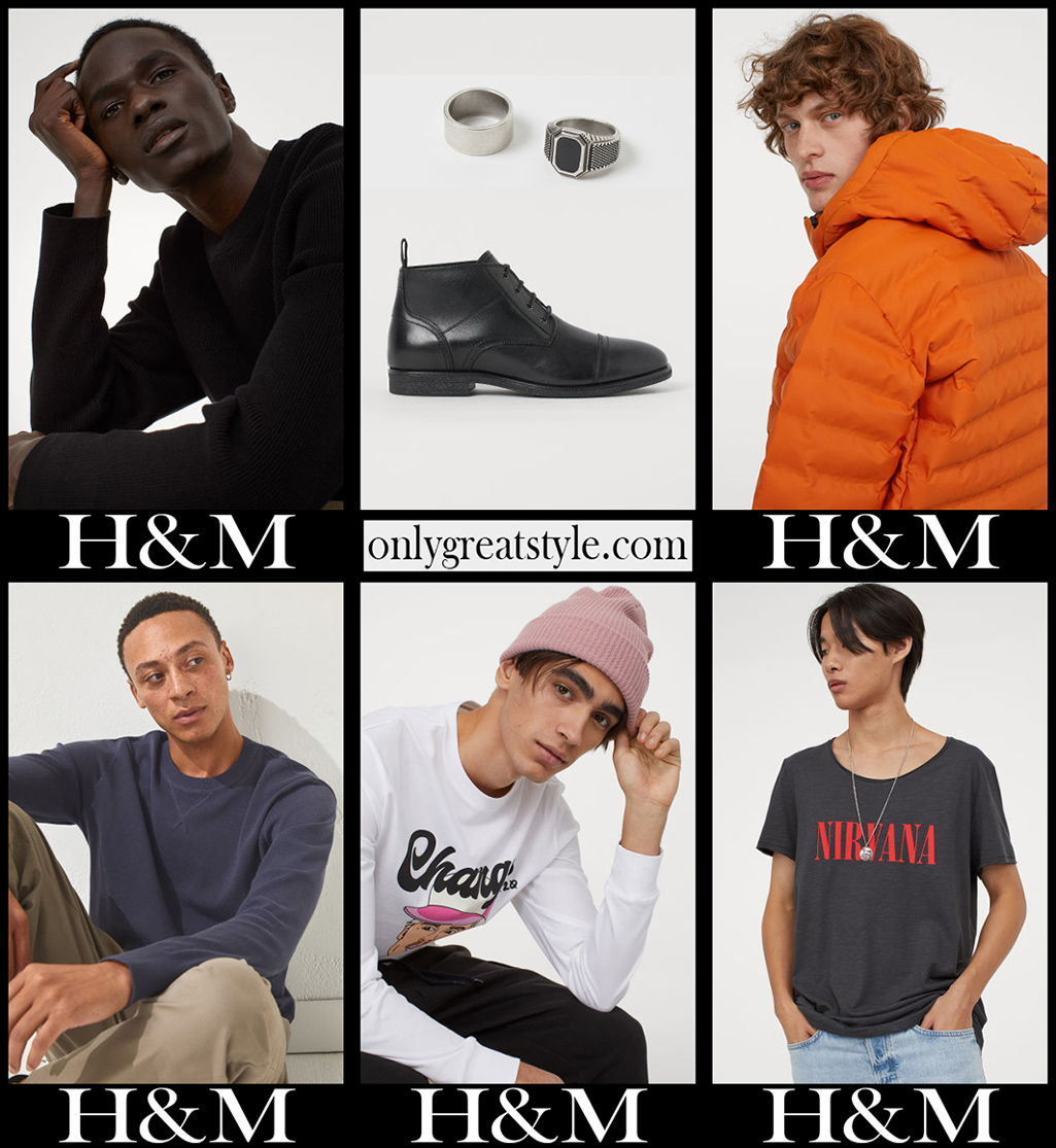 HM new arrivals 2021 mens clothing collection