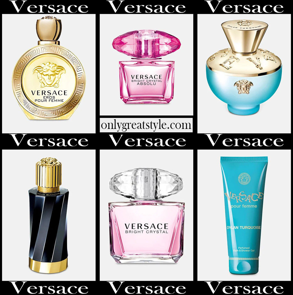 Versace perfumes 2021 new arrivals gift ideas for women