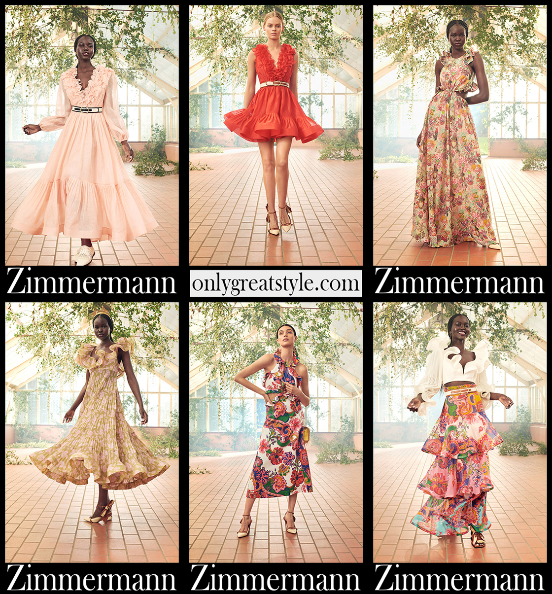 Zimmermann new arrivals 2021 Resort womens clothing