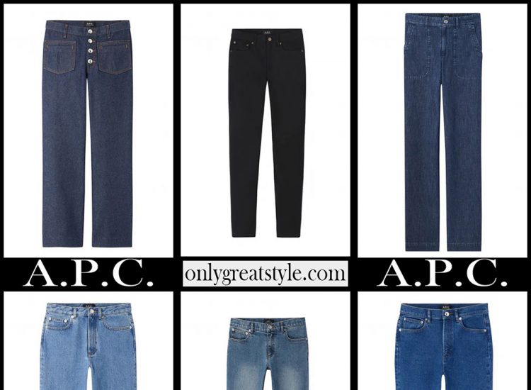 A.P.C. jeans 2021 new arrivals womens clothing denim