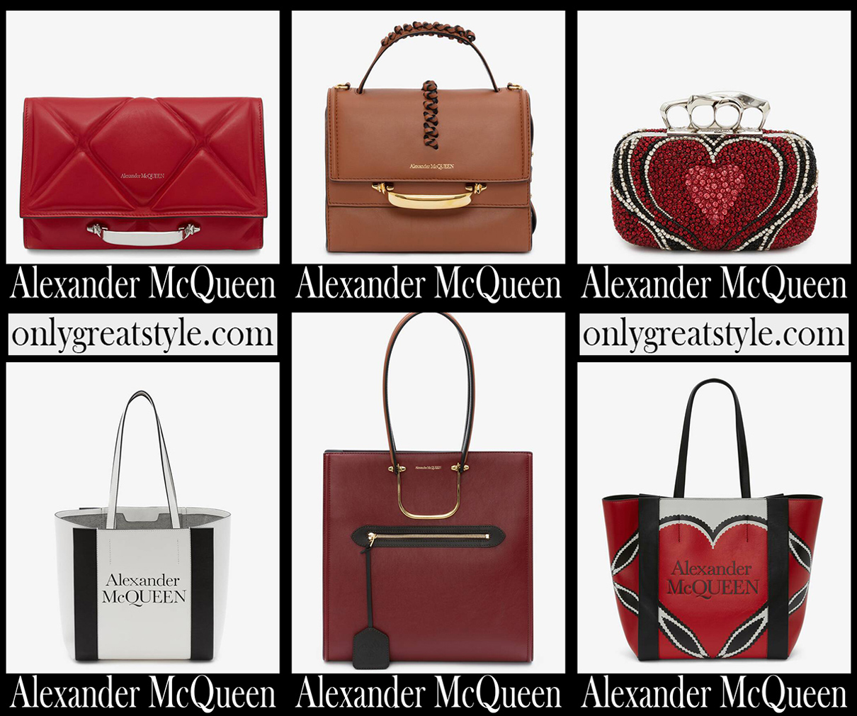 Alexander McQueen bags 2021 new arrivals womens