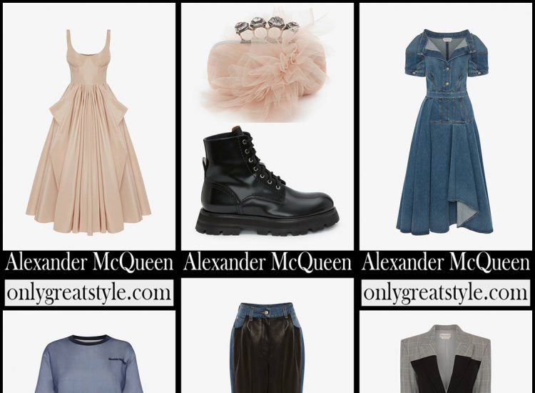 Alexander McQueen new arrivals 2021 womens clothing