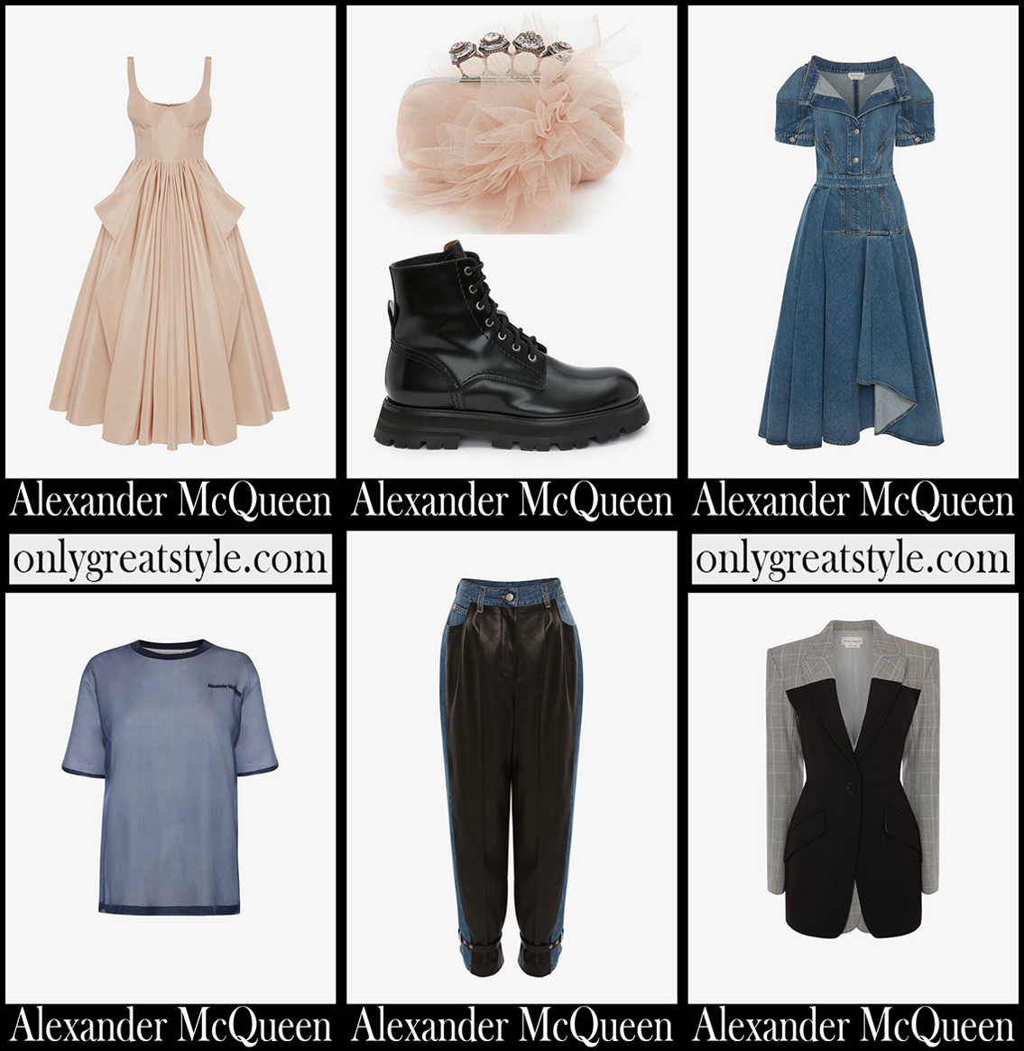 Alexander McQueen new arrivals 2021 womens clothing
