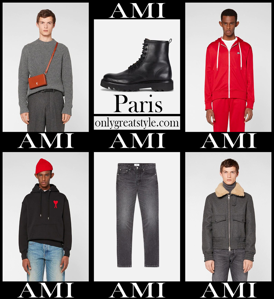 Ami new arrivals 2021 mens clothing collection