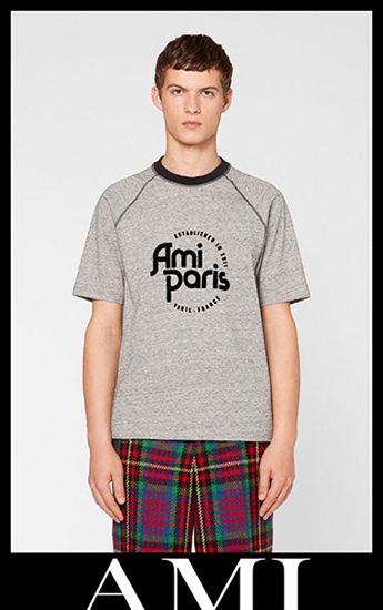 Ami t shirts 2021 new arrivals mens fashion clothing 8
