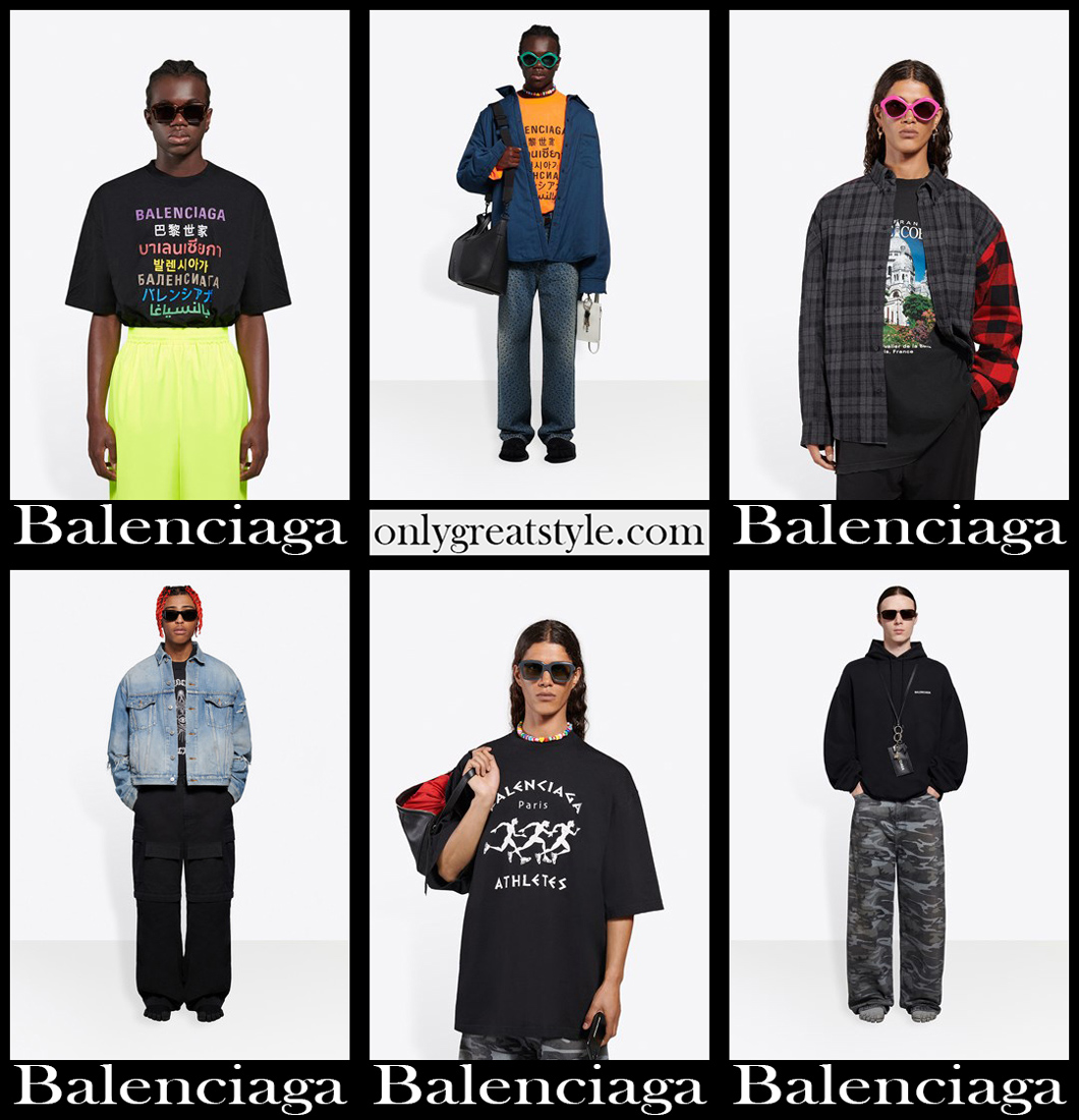 Balenciaga new arrivals 2021 mens clothing collection