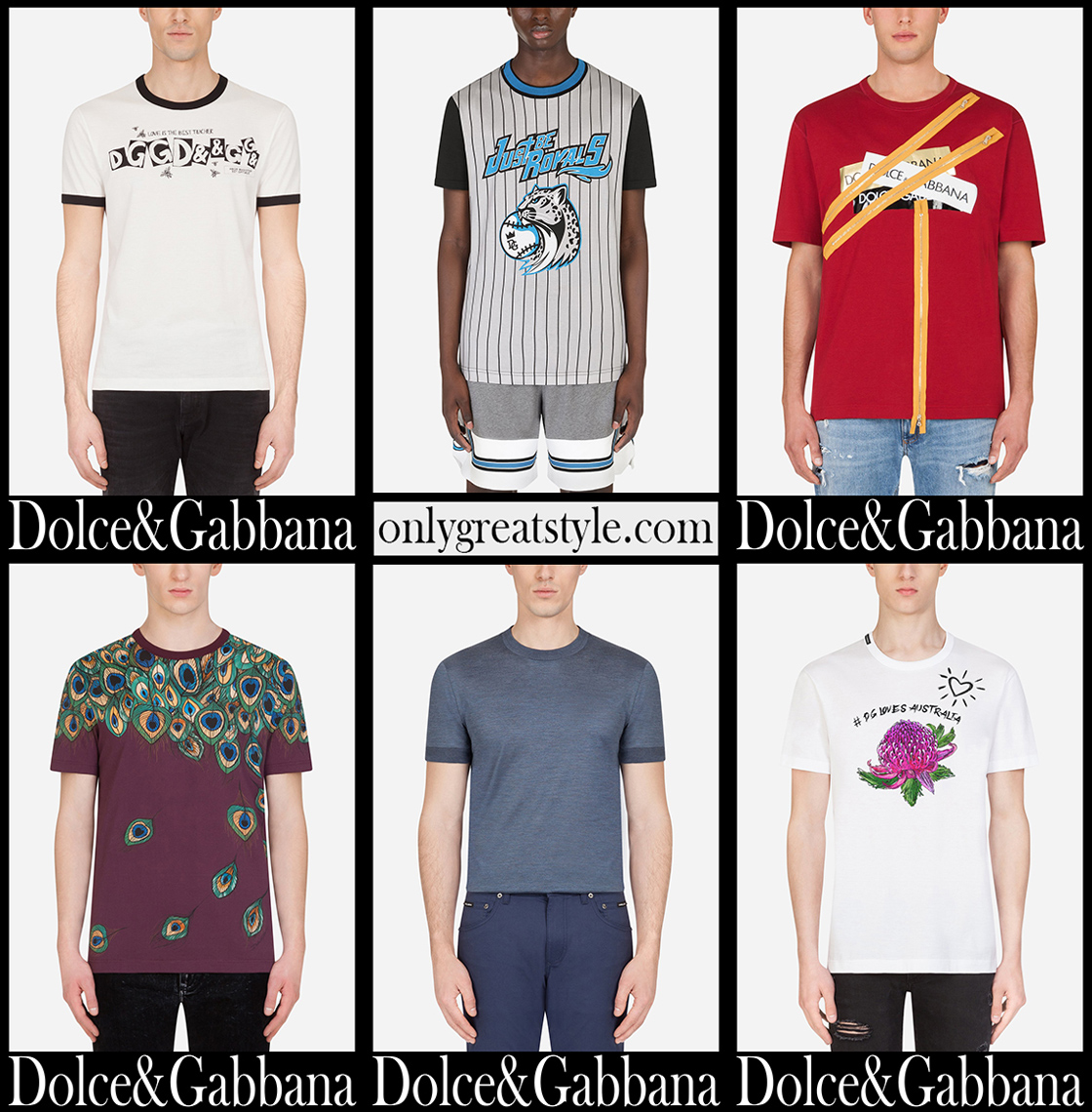 Dolce Gabbana t shirts 2021 new arrivals mens clothing