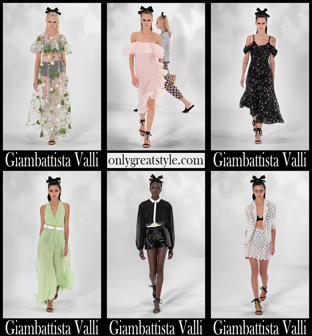 Fashion Giambattista Valli spring summer 2021 womens